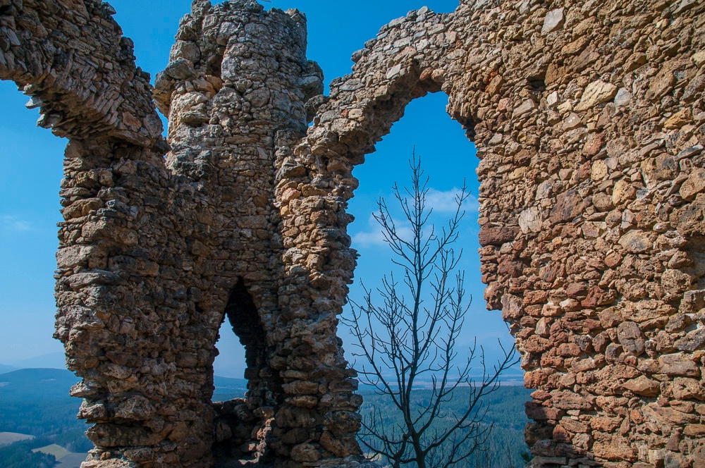 Old Walls With a View