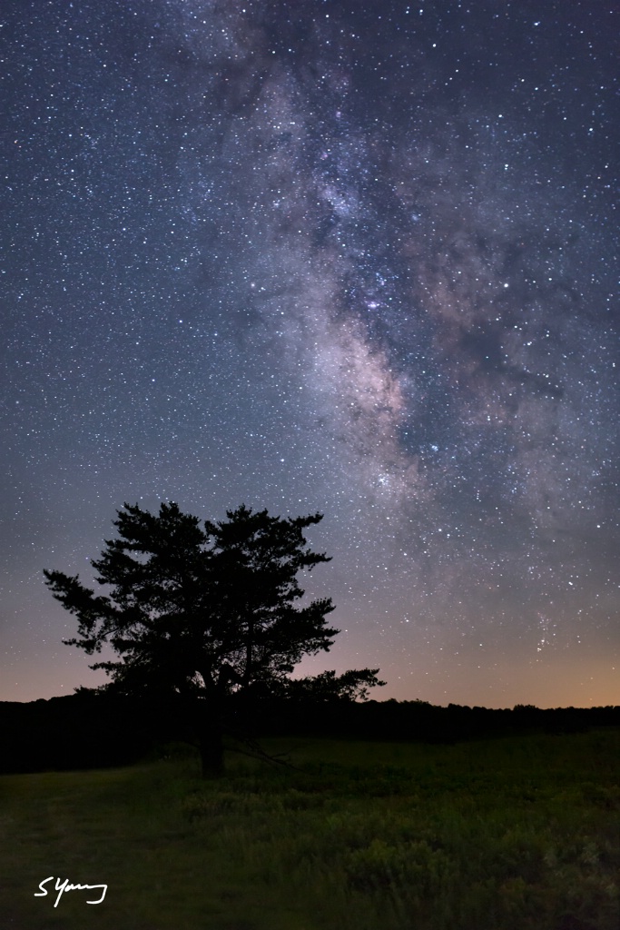 Milky Way From Big Meadows; Skyline Drive, VA