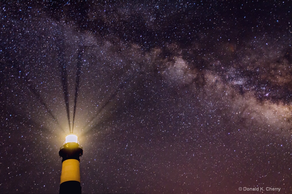 Milky Way Over The Bodie Light