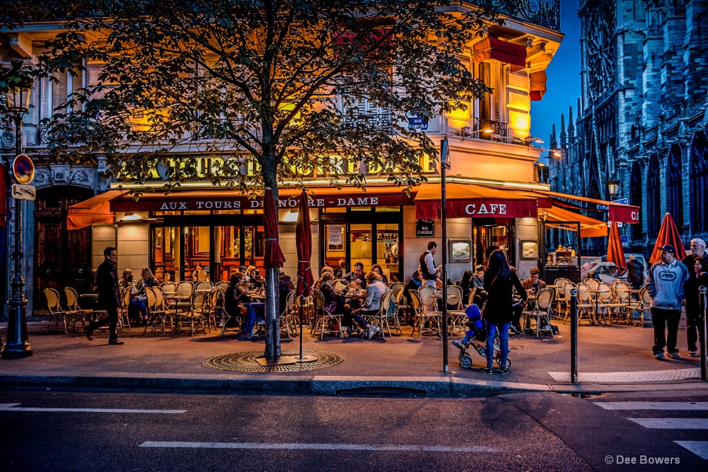 Cafe at Dusk