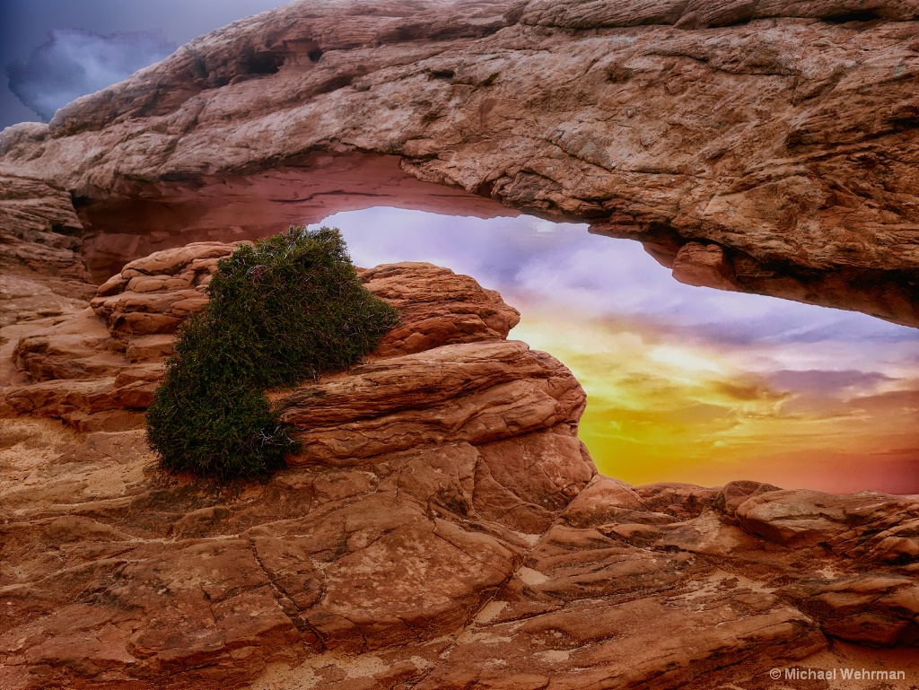 Under Mesa Arch - ID: 15429705 © Michael Wehrman