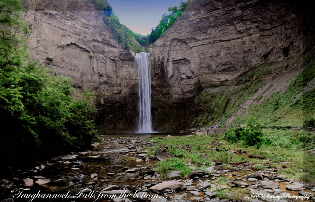 Taughannock Falls  From Below...