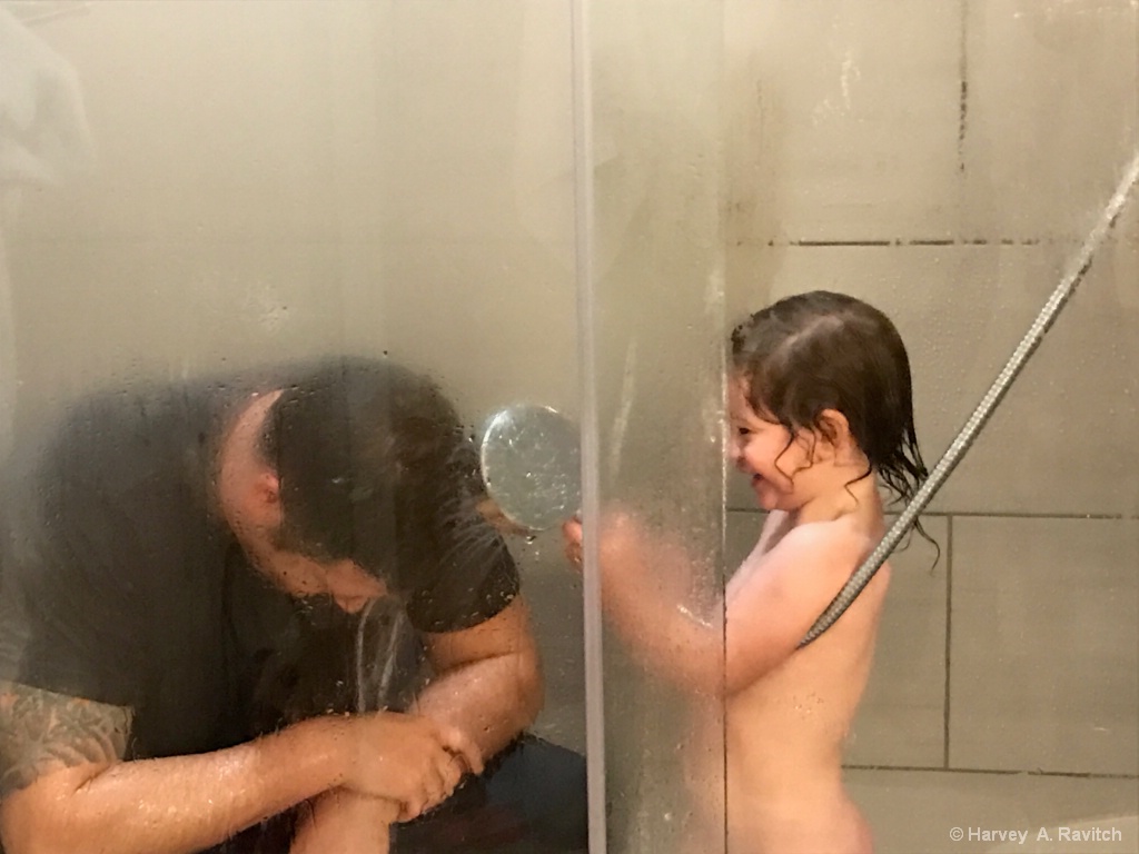 Time For Your Shower,  Daddy!