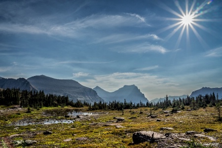 Logan Pass Sunburst