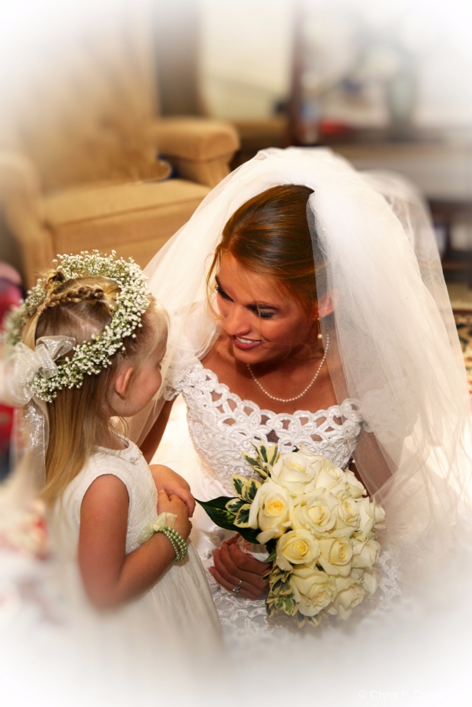 Flower Girl and Bride