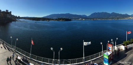 Coal Harbour view, Vancouver, BC