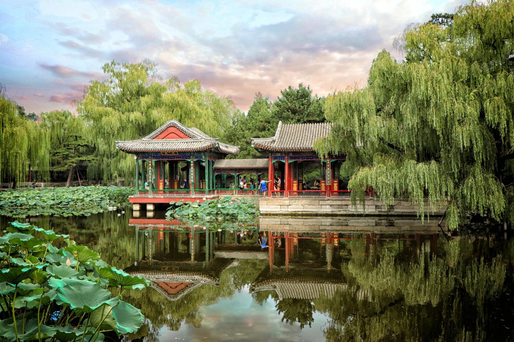 Lotus Garden at the Summer Palace