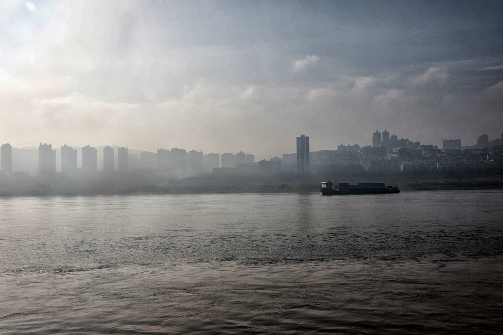 Polluted Shanghai Morning