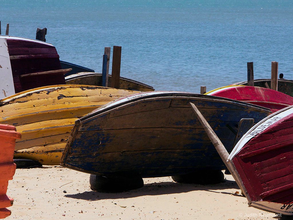 Boats near the sea