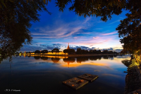 The Old Palace and The Blue Hour