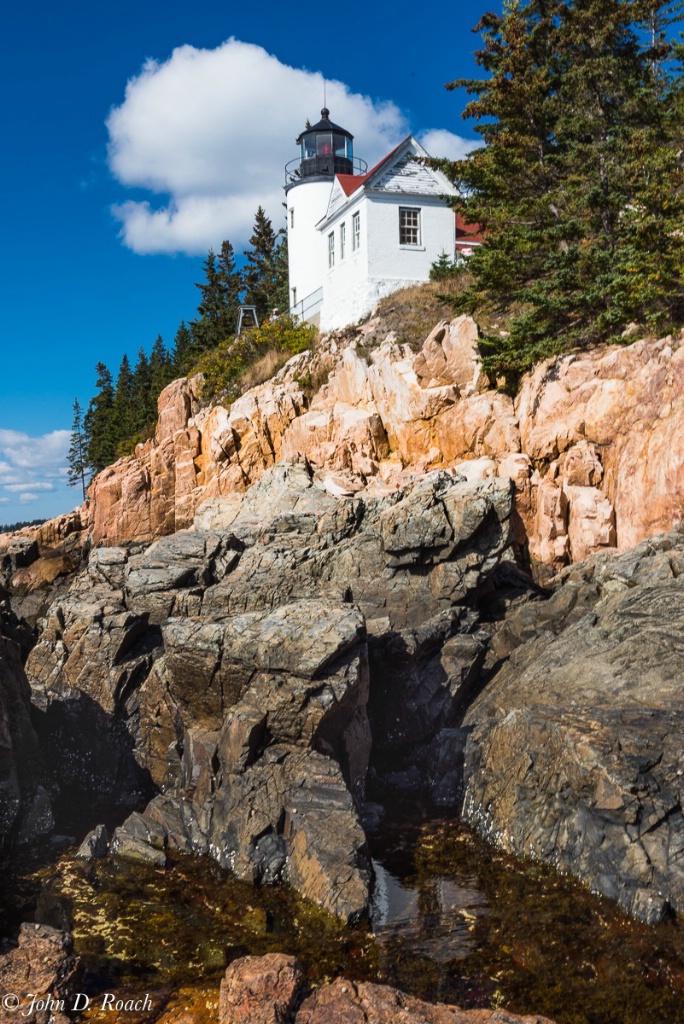 Bass Harbor Lighthouse Maine-2 - ID: 15467346 © John D. Roach