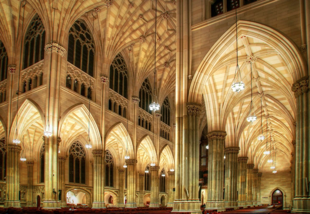Evening at St. Patrick's Cathedral