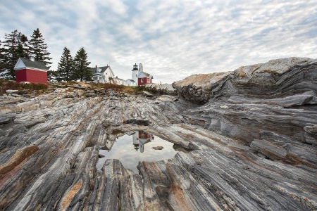 Pemaquid Lighthouse Reflection