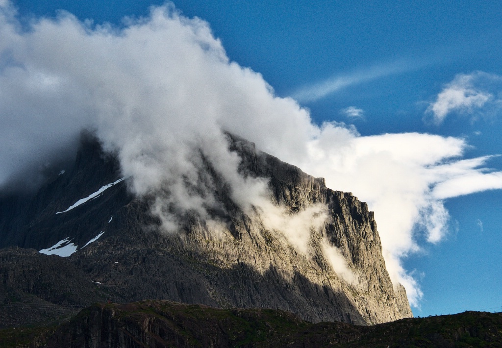 Colosal Mountain in Norway 