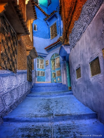 ~ ~ AN OPEN BLUE DOOR  ~ 