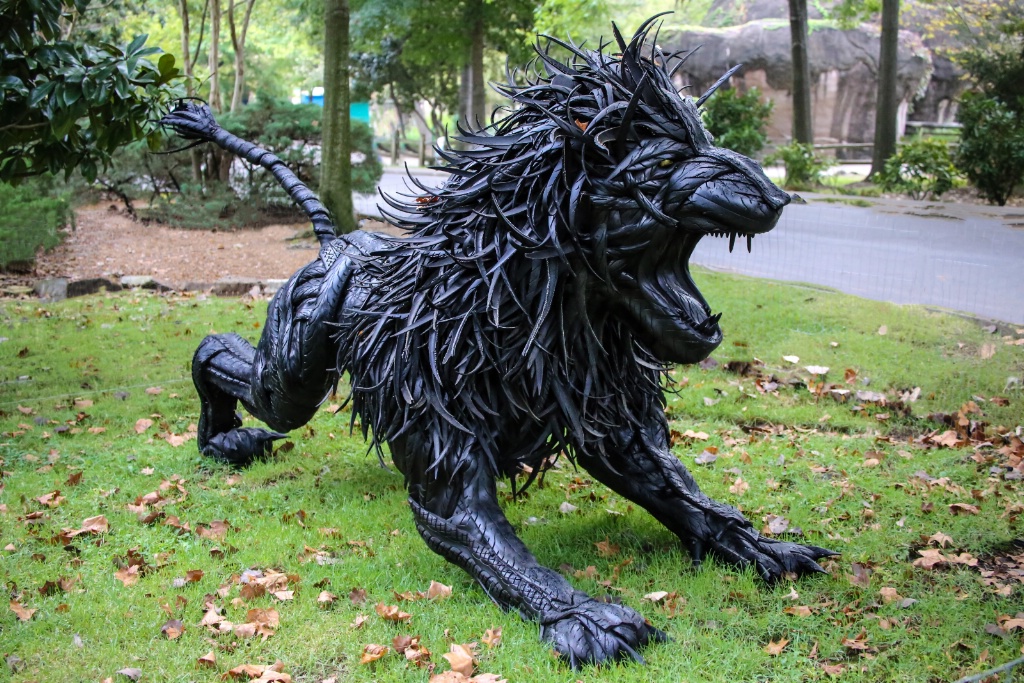 Car Tire Lion