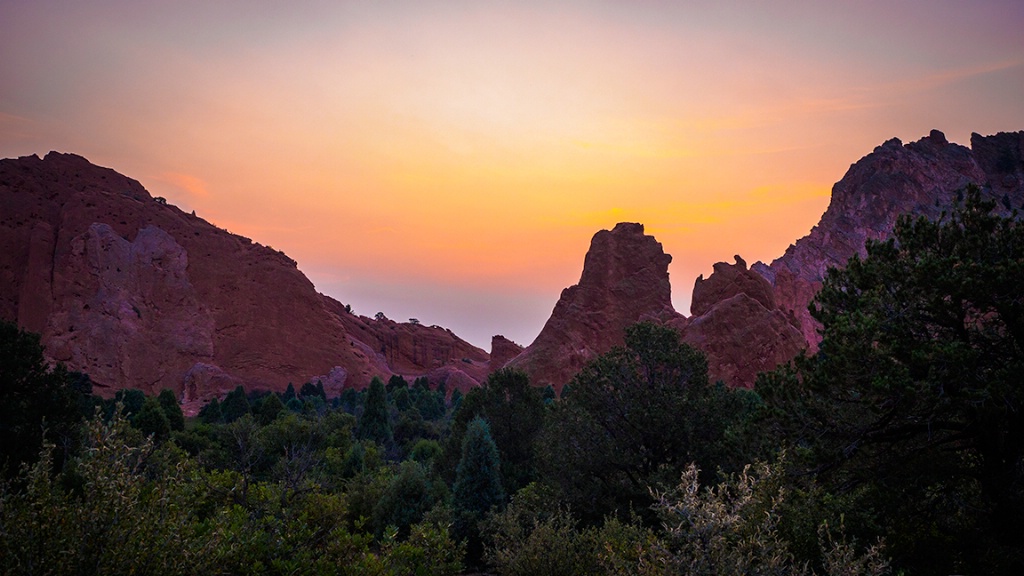 Garden of the Gods Sunrise