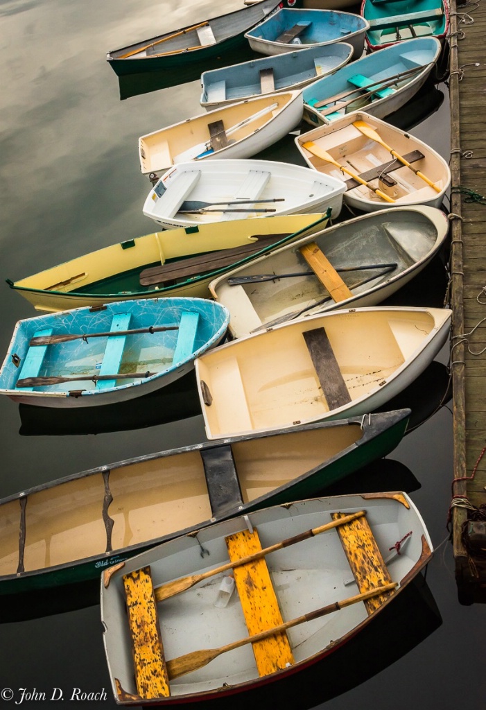 Skiffs in Morning Light