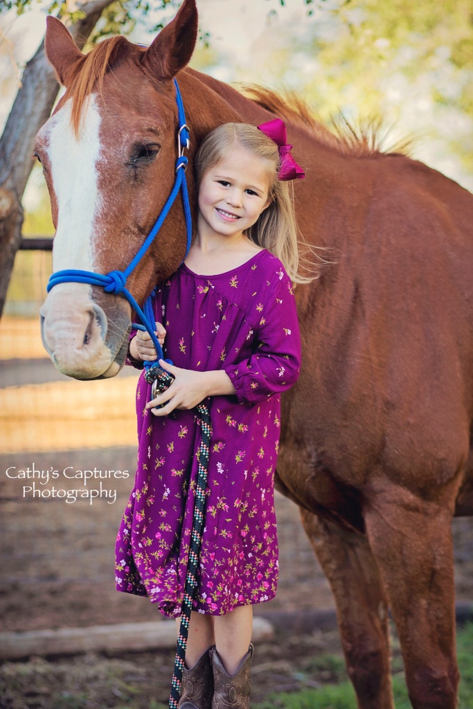 ~Sweet Alex with Her Horse~