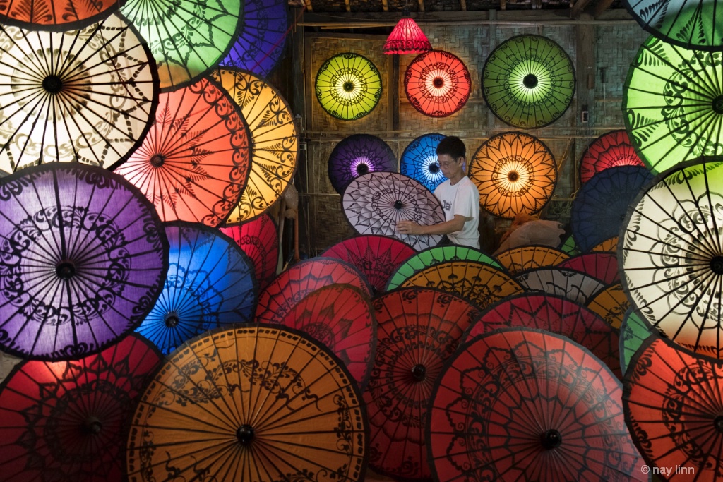 Myanmar umbrella craft
