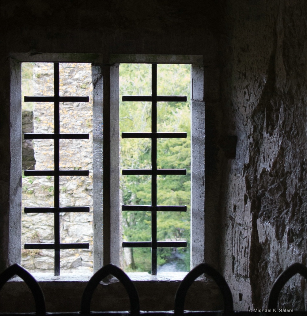 Blarney Castle Window View - ID: 15484069 © Michael K. Salemi