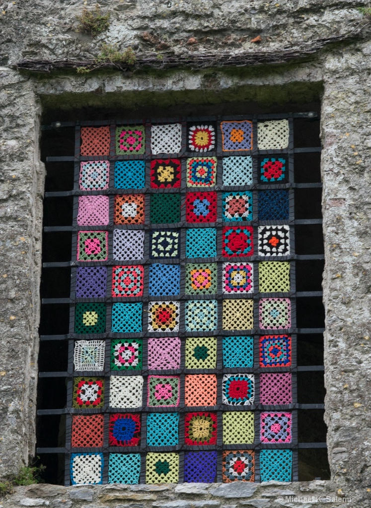 Blarney Castle Window Quilt - ID: 15484070 © Michael K. Salemi