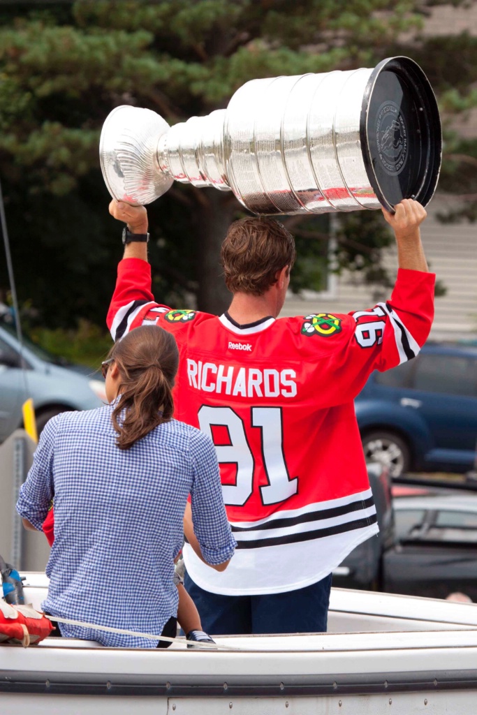 Brad Richards with Stanley Cup