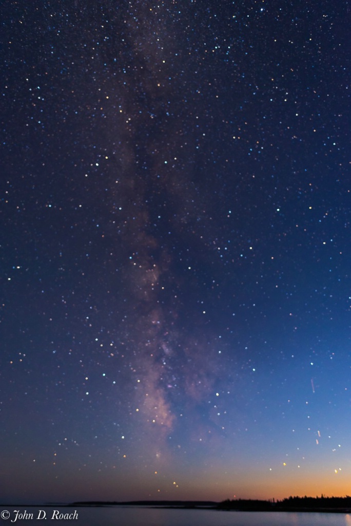 The Milky Way at Twilight - ID: 15485418 © John D. Roach