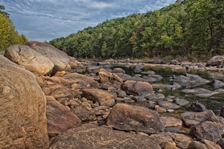 Boulders Along Cheat River