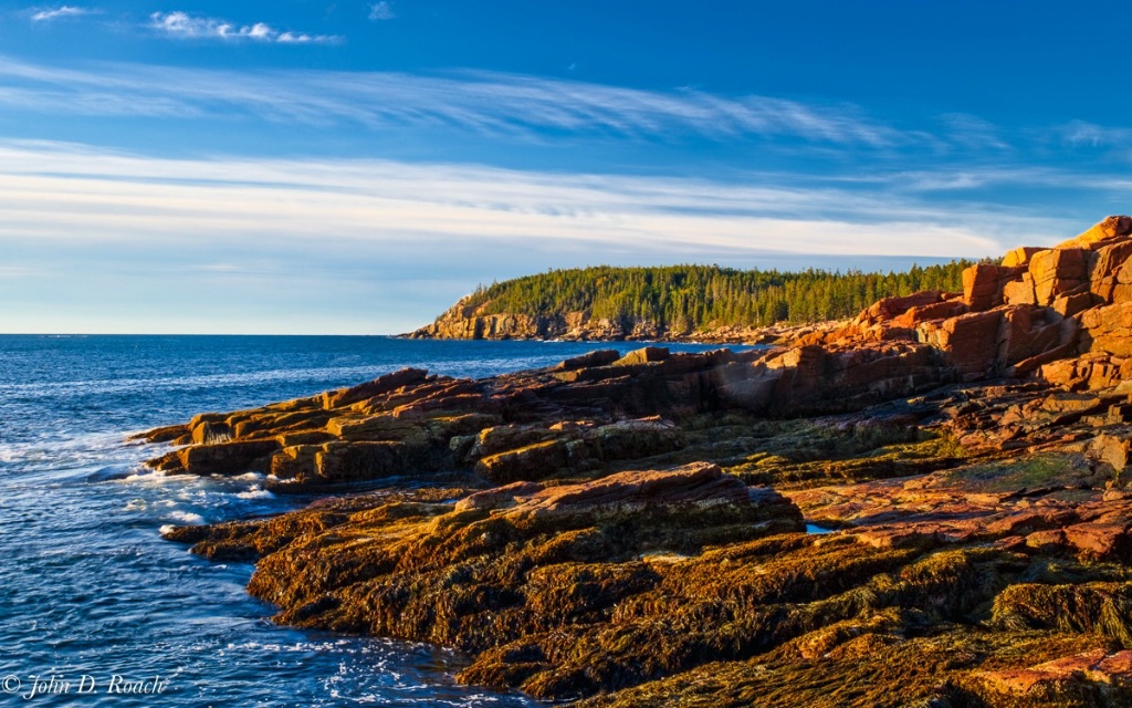 Coast of Maine in Acadia NP - ID: 15487284 © John D. Roach