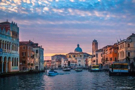 Sunset on The Grand Canal 