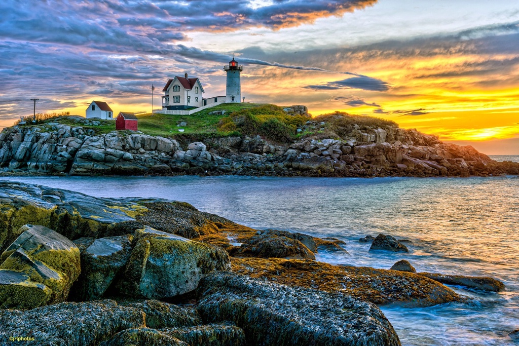 Sunrise at Nubble Lighthouse