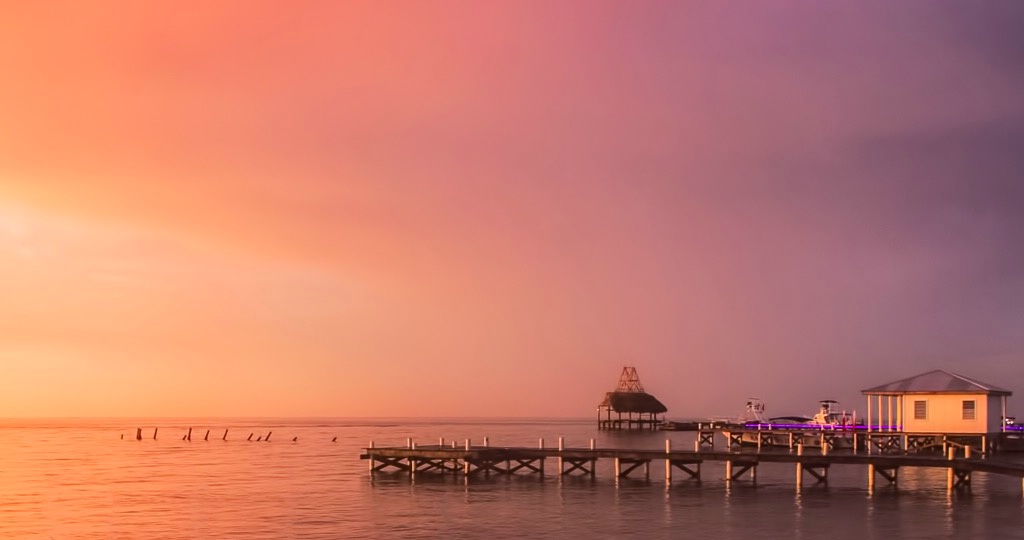 Belize sunrise