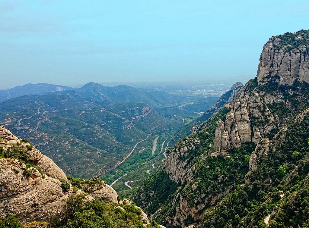View From The Top At Montserrat