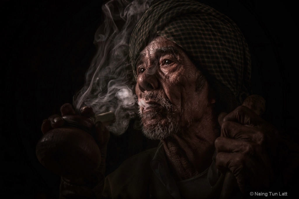 Myanmar Old  Man