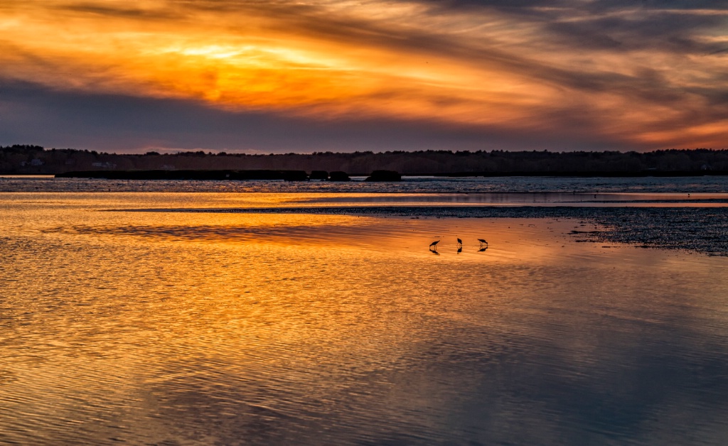 Duxbury Beach Sunset