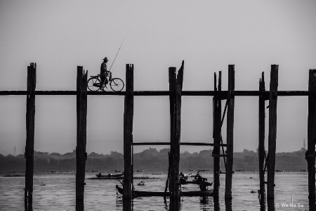 fisherman on the bridge