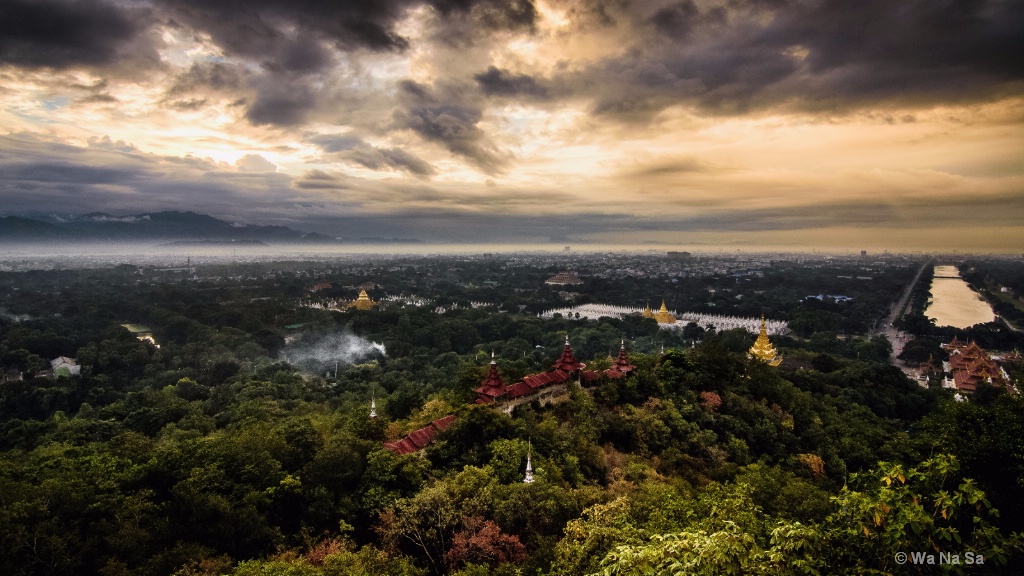 Cityscape of Mandalay