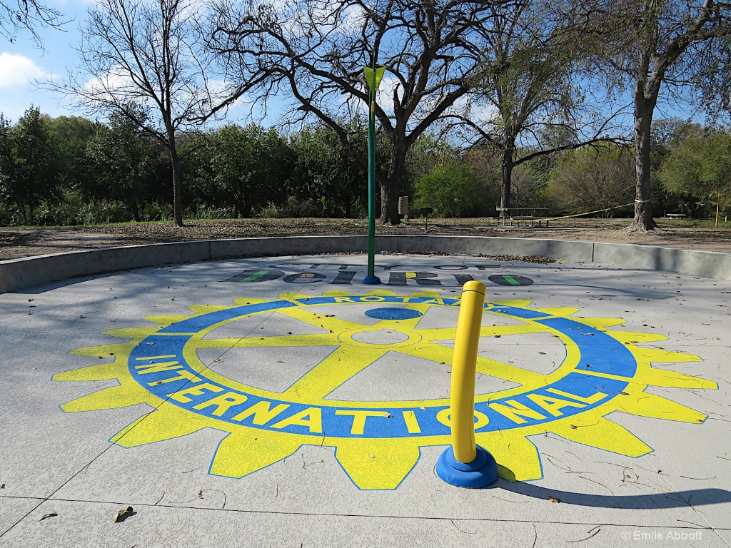 Close up Splash Pad