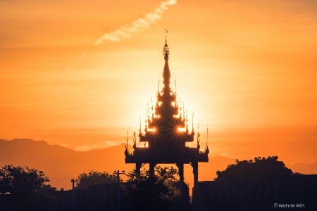 mandalay sunset