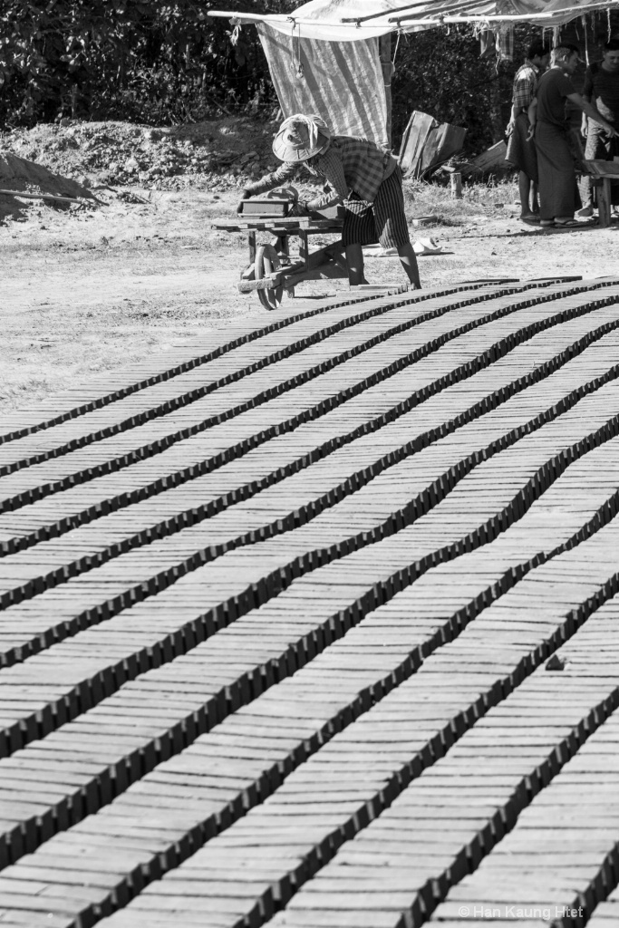 Bricks production