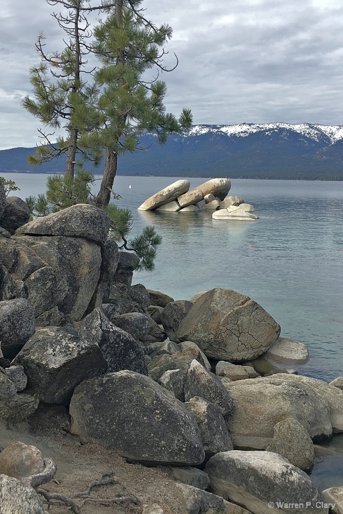 Rocks, Water, Mountains