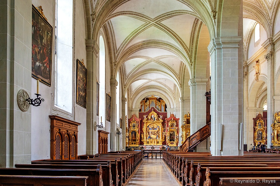 Hofkirche Church Interior