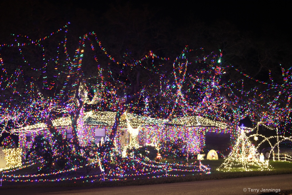 Christmas Lighting Overkill - ID: 15503809 © Terry Jennings