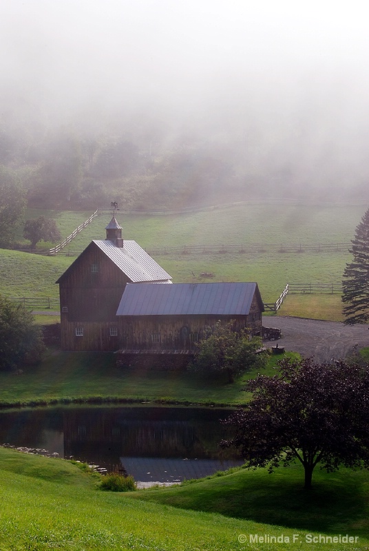 Hazy Day in Vermont