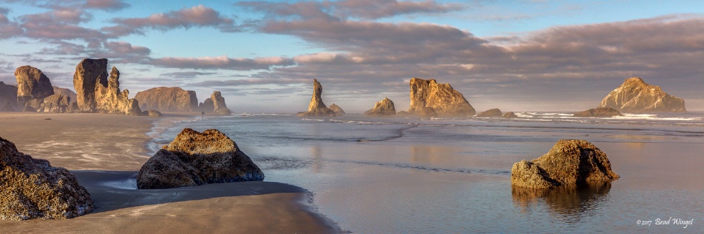 Bandon Beach Sea Stacks