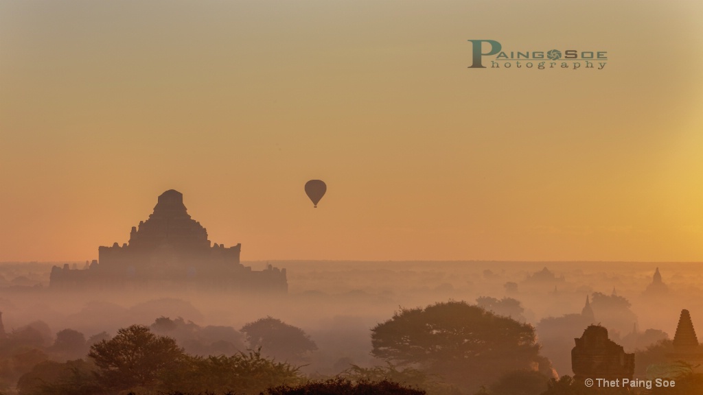 Beautiful  Bagan Sunrise