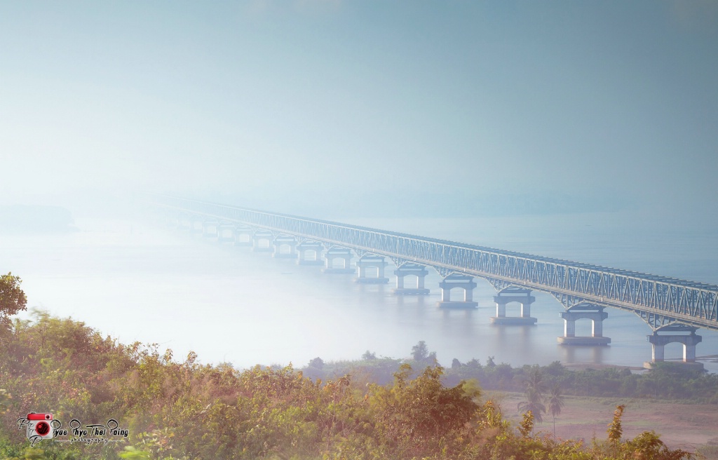 Bridge in the fog