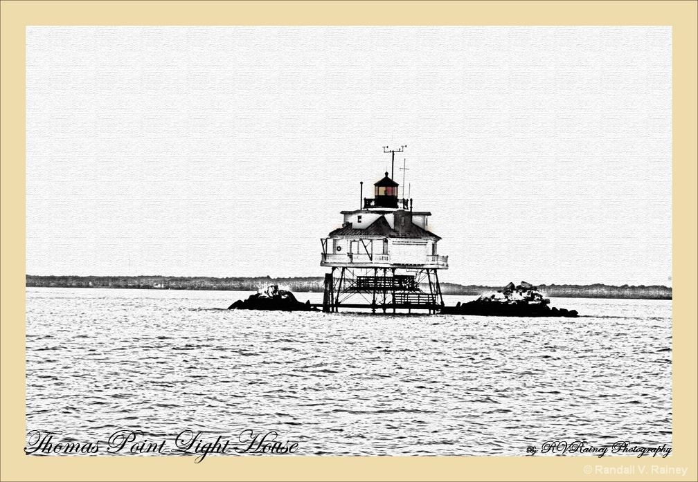 Thomas Point Light House Pencil