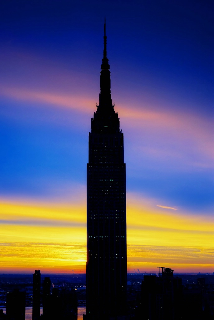 Empire State Building Sillhouette